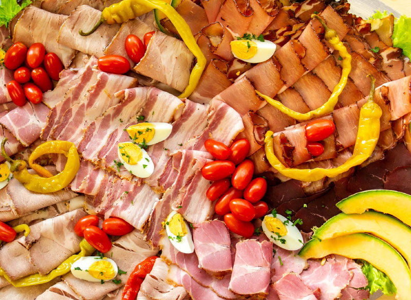 Imbiss Mahlzeit Bad Leonfelden Fleischplatte