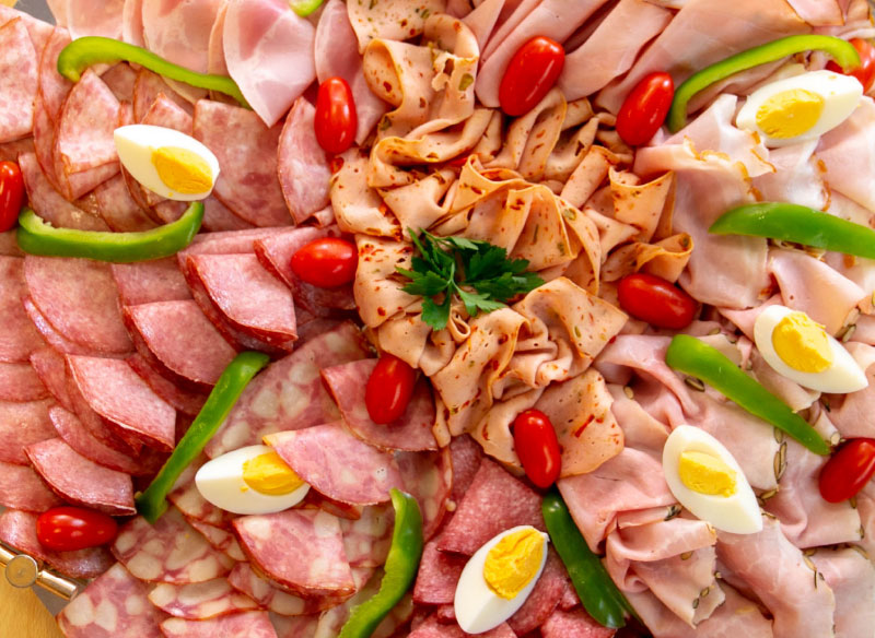Imbiss Mahlzeit Bad Leonfelden Wurstplatte